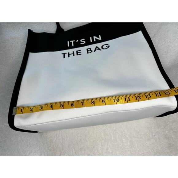 Kate Spade New York x Target Color Block Knit Tote Black/White Roomy Sold Out - Picture 5 of 5